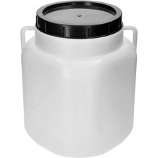 Square Plastic Storage Barrel with Screw Lid & Handles 20L 30L 40L 50L