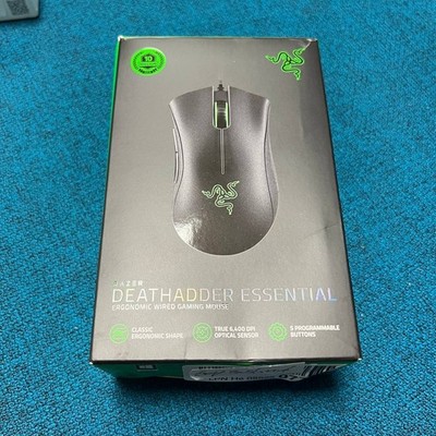Razer DeathAdder Essential Gaming Maus 6400 DPI | OVP | Top Zustand