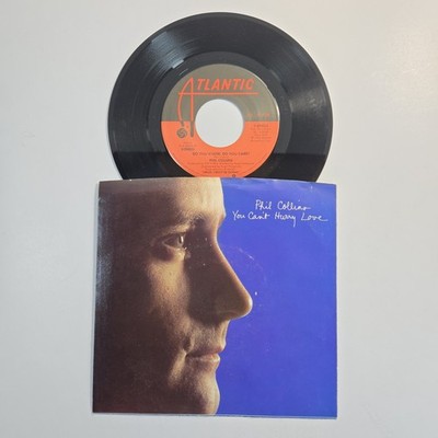 Phil Collins ''You Can't Hurry Love'' 45 Vg+ Tested Picture Sleeve 
