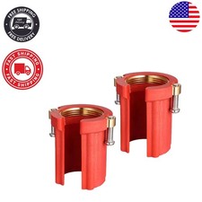Durable 2-Pack Faucet Lock Nuts - 30.5mm ABS Fixing Tools for Leak Prevention