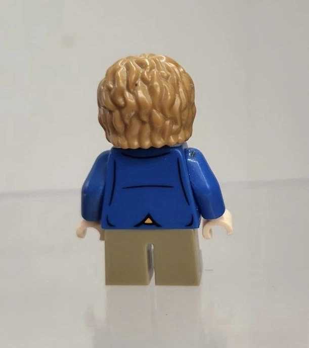 *RARO* LEGO El Hobbit Bilbo Bolsones Abrigo Azul Minifigura 2013 Exclusivo Foto 3 de 4
