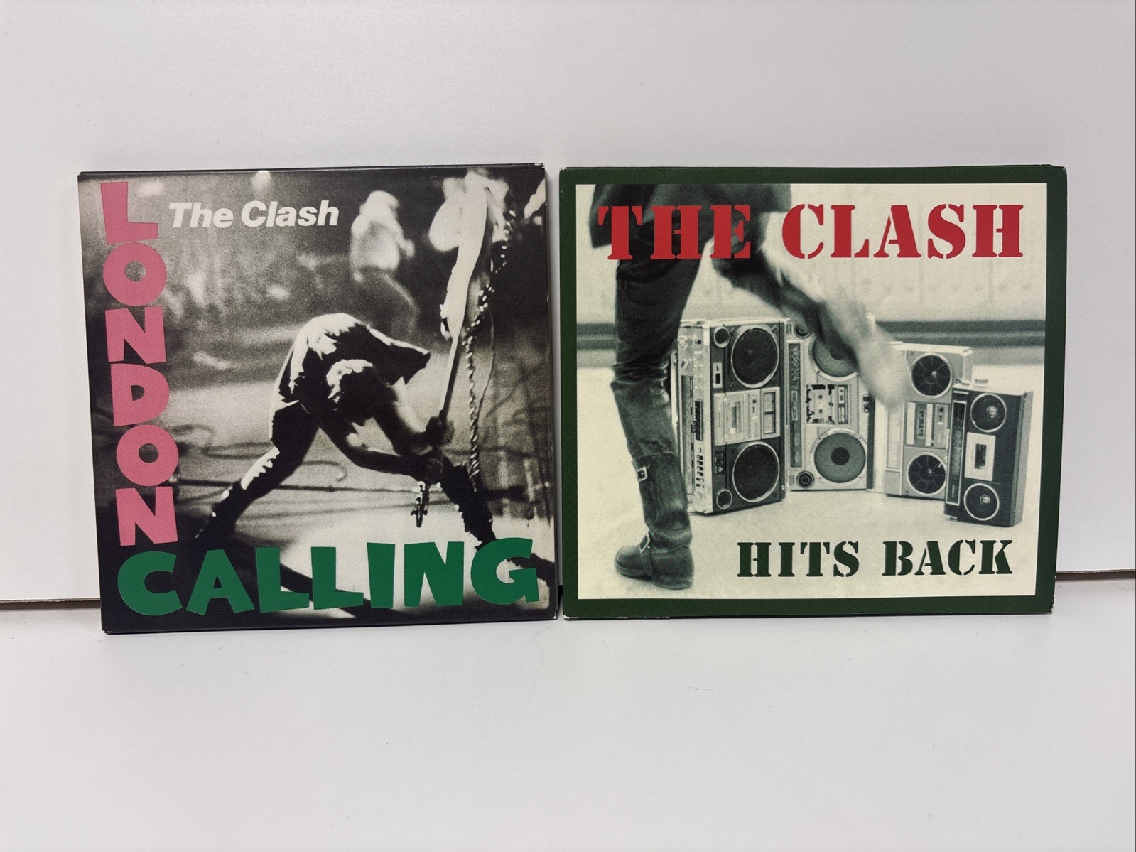 The Clash London Calling 2013 Remaster CD and Hits Back CD albums