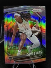 2025 Panini WNBA Prizm DANA EVANS Silver Prizm #33 Las Vegas Aces