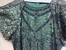 Delicate Embroidery Flapper Dress In Medium. Great For Halloween Costume/Event