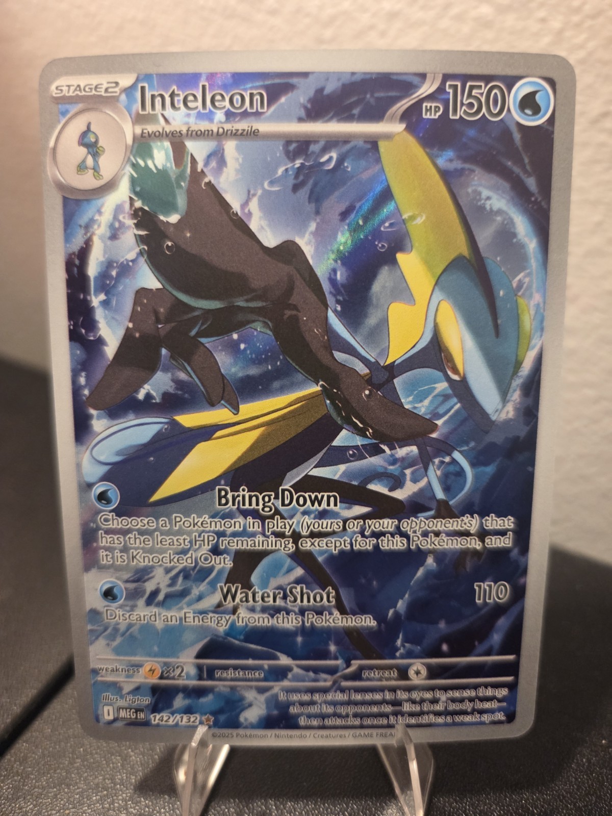 Inteleon 142/132 - ME01: Mega Evolution - (NM)