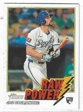 JAC CAGLIANONE (KANSAS CITY ROYALS) - 2026 TOPPS HERITAGE 