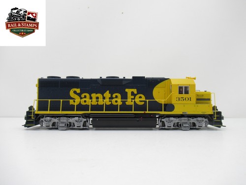 ATLAS 8961 Santa Fe SF Diesellok GP 38 3501 US Amerikanisch DC Analog H0 mit OVP | Condition: Gebraucht