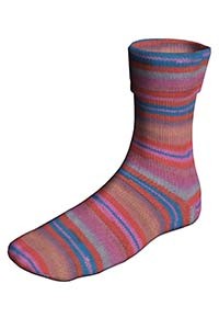 Wolle Kreativ! Lang Yarns - Super Soxx Color 4-fach DiscoSoxx Fb. 521 