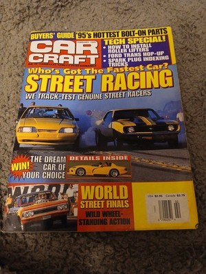 Back Issue of Car Craft Magazine February 1995