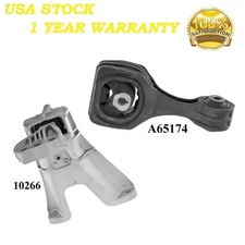 2PCS MOTOR & TRANS MOUNT FIT 2022-2024 HONDA CIVIC 1.5L TURBO - AUTO TRANS