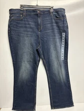 NWT Old Navy Jeans Men's 46 X 30 Denim  Boot Cut Built-In Flex Dark Wash