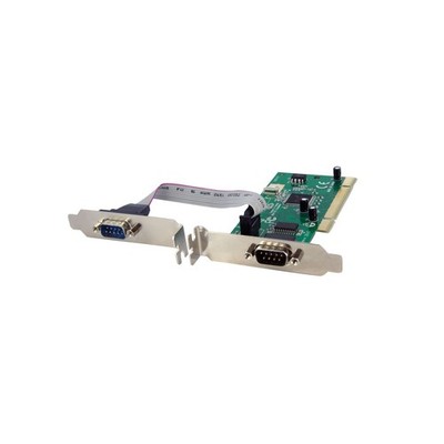 StarTech 2 Port PCI RS232 Serial Adapter Card with 16950 UART (PCI2S950DV)