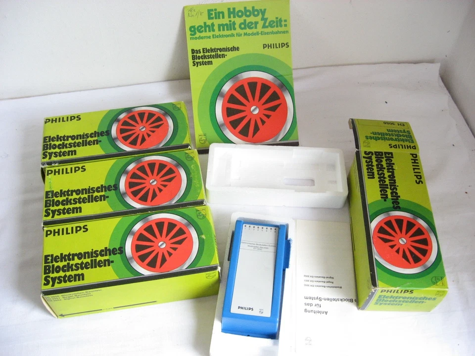 DB124* PHILIPS Konvolut EH3050/51 Elektronisches Blockstellen System
