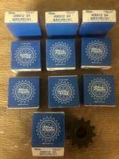 Martin 40BS12HT-3/4 40 Chain 3/4'' Bore Finished Sprocket, 12 Teeth