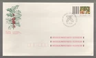 1987 Canada Christmas FDC. First day Cover