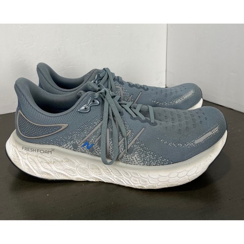 New Balance Fresh Foam 1080 shoes Mens 11.5 2E Blue Running Sneakers-NO INSOLE - Picture 3 of 13