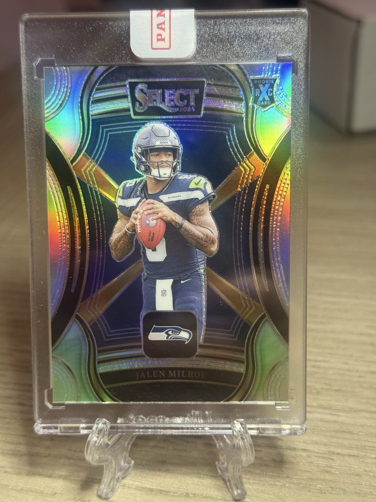 2024 Panini Select XRC Silver Prizm #504 Jalen Milroe Seahawks RC Rookie