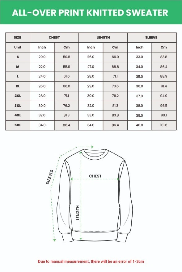 Demogorgon Stranger Things Ugly Sweater - Size S-5XL