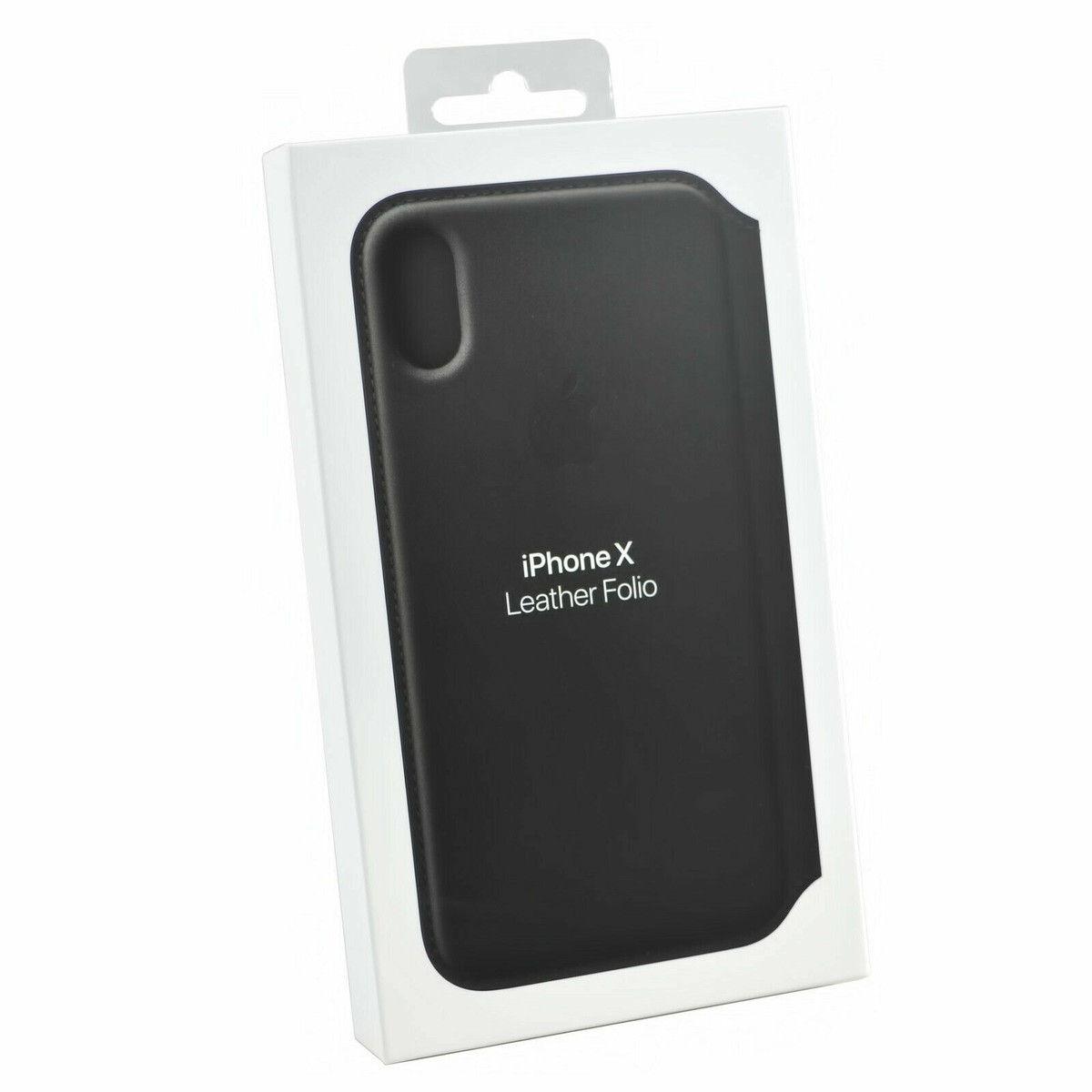 Genuine Official Apple Leather Folio Flip Wallet Case for iPhone X