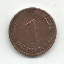 GERMANY 1 PFENNIG 1978 (J) 