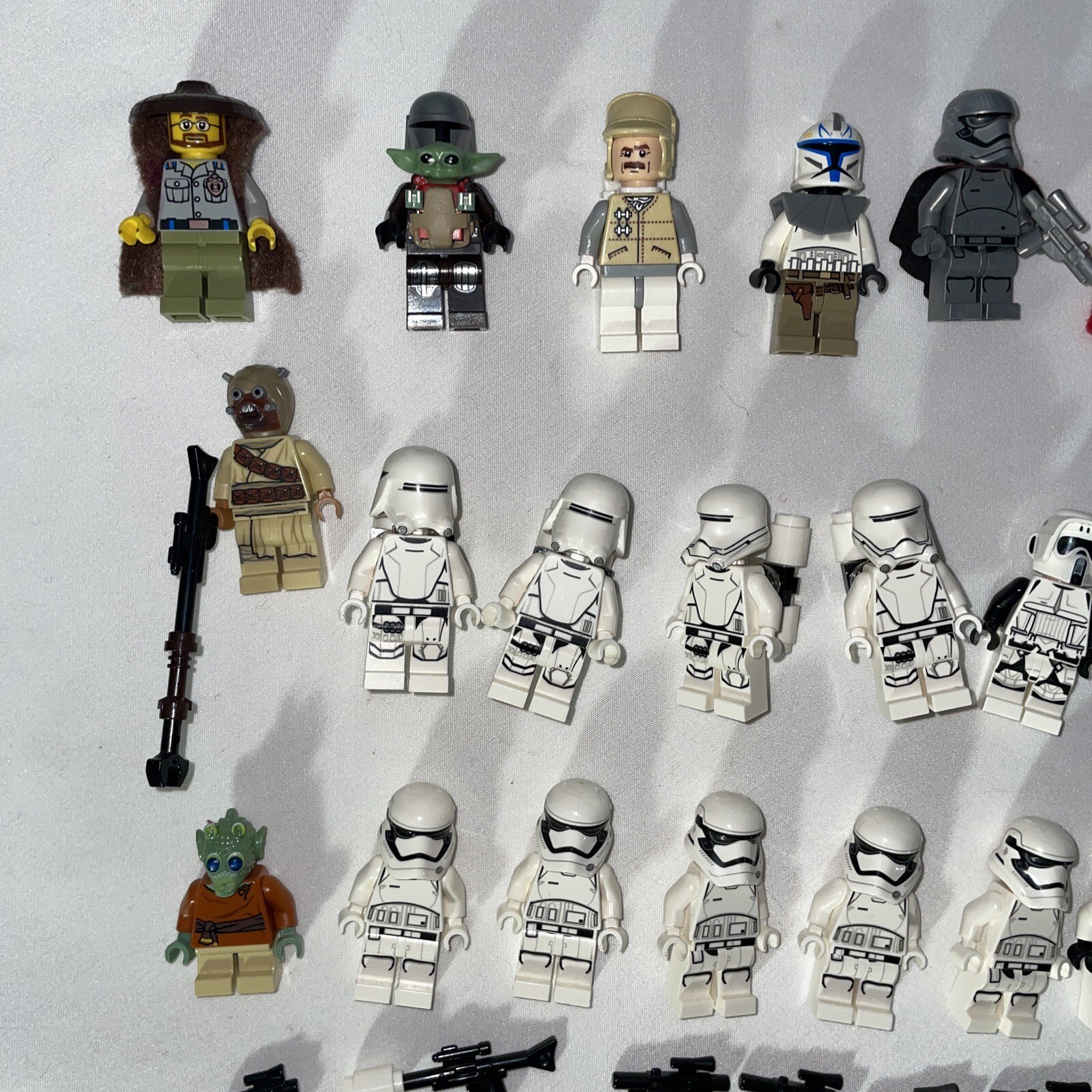 Mixed Lot Of 31 Star Wars Lego Figures And Weapons eBay