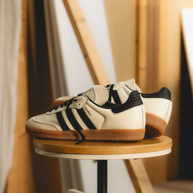 スニーカー Adidas Samba OG Women's Sneakers Cream White ID0478 adidas Samba OG Cream White Sand Strata W - ID0478 | eBay