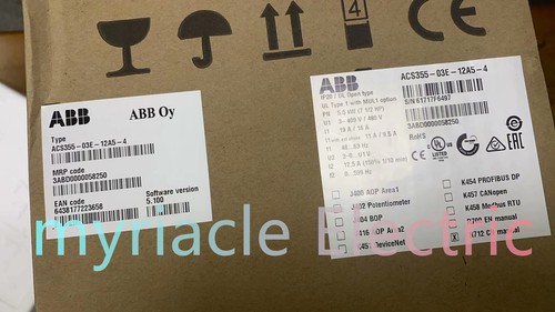 1PZ Unità ABB ACS355-03E-12A5-4 (ACS35503E12A54) PLC# nuova con scatola - Foto 1 di 7