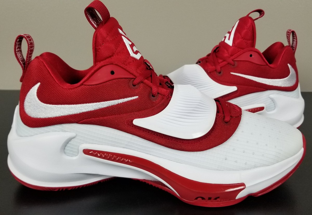 NIKE ZOOM FREAK 3 TB GYM RED MENS BASKETBALL SHOES NEW DM7378-600
