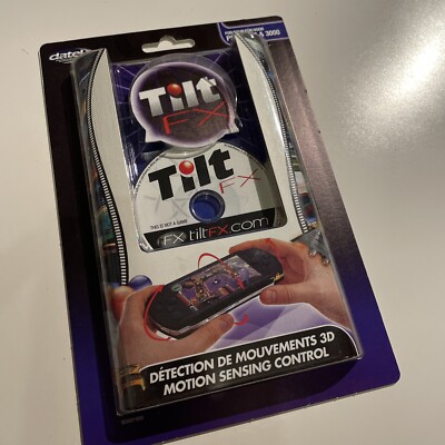 Accessoire Tilt FX Pour Sony PSP 2000 & 3000 – Contrôle Par Mouvement 3D, Neuf D'origine
