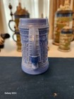 Greentown Glass Stein Indiana Tumbler and Goblet Co. Ligh Blue Slag Glass  GTN-C — photo 4