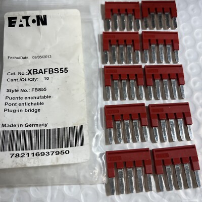 Phoenix Contact FBS 5-5 Plug-In Bridge, XBAFBS55, 10 Per Bag,  NEW 