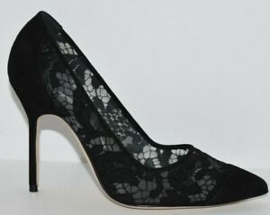 manolo lace pump