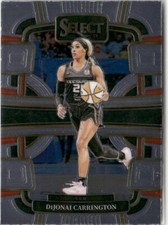 2024-25 Panini Select WNBA DiJonai Carringtton Connecticut Sun #18