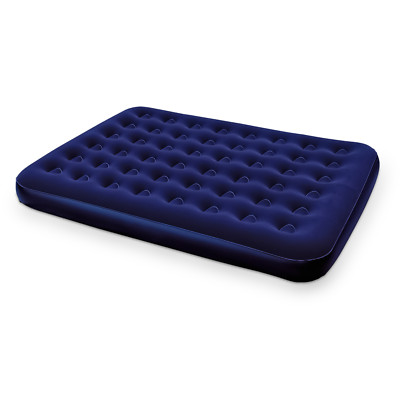 Bestway Queen Flocked Blow Up Aufblasbares Luftbett Camping Matratze 203 x 152 x22 cm
