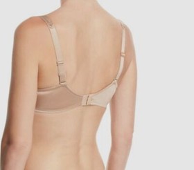 Lise Charmel Women Beige Charming Guipure Lace Demi-Cup Bra Size 38E