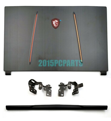 Cover Posteriore LCD + Cornice Anteriore Nera Per Laptop MSI GL75 9SE 9SD MS-17E2 MS-17E4
