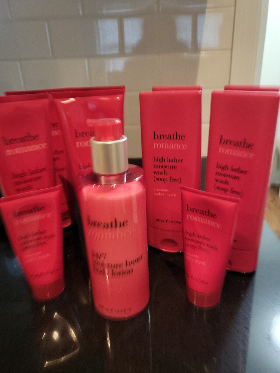 Bath And Body Works Breathe Romance RARE HTF Bath Body Works
