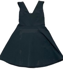 Elegant Zara Black  Dress Sleeveless  Mini Flow Open Back Size Large