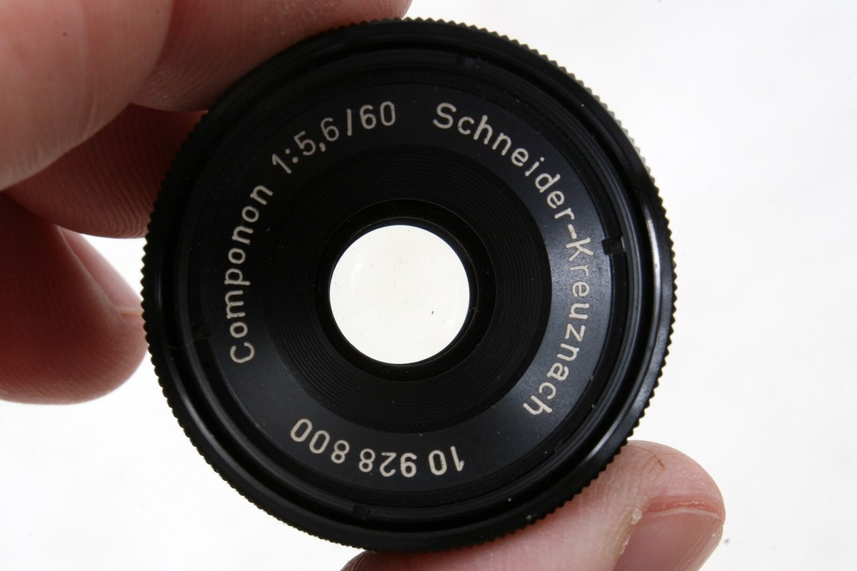 Optique Componon Lentille schneider Kreuznach 1:5.6/60 Comme Est Bin