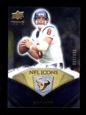 2008 UPPER DECK ICONS NFL ICONS NFL36 MATT SCHAUB 380/799 TEXANS