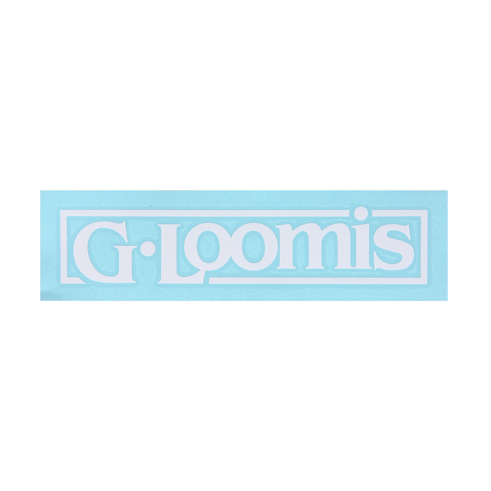 1,5 дюйма x 7,75 дюйма - Наклейки С ЛОГОТИПОМ G. LOOMIS BLOCK (GDECALMWH) для рыбалки