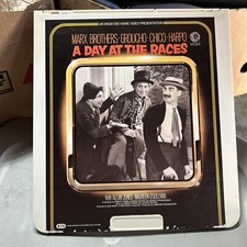 A Day At The Races CED Capacitance Electronic Video Disc System 1981 MGM Groucho
