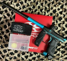 NEW Empire Mini GS Paintball Gun w/ 2 Piece Barrel - Dust Black/Dust Aqua(17436)