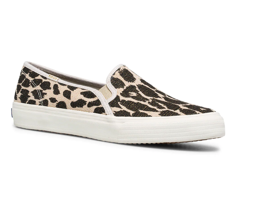 keds double decker leopard