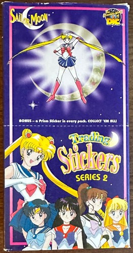 Sailor Moon Stickers Series 2 Box 24 Pack New Sealed Packs - Picture 1 of 5