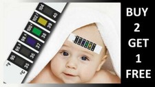 Forehead Thermometer Strip Baby Child Fever First Aid Medical BUY 2 GET 1 FREE