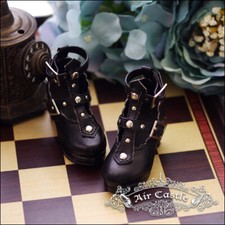 1/3SD10/13/GR BJD Shoes Doll High Heels Cross Buckle with Rivets Deco 7.0 2.6cm