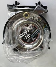 NEW MidWest Homes for Pets Snap'y Fit Stainless Steel Pet Food Water Bowl 10 oz