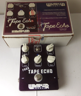Wampler Faux Tape Echo Delay Effects Pedal Free USA Shipping | eBay