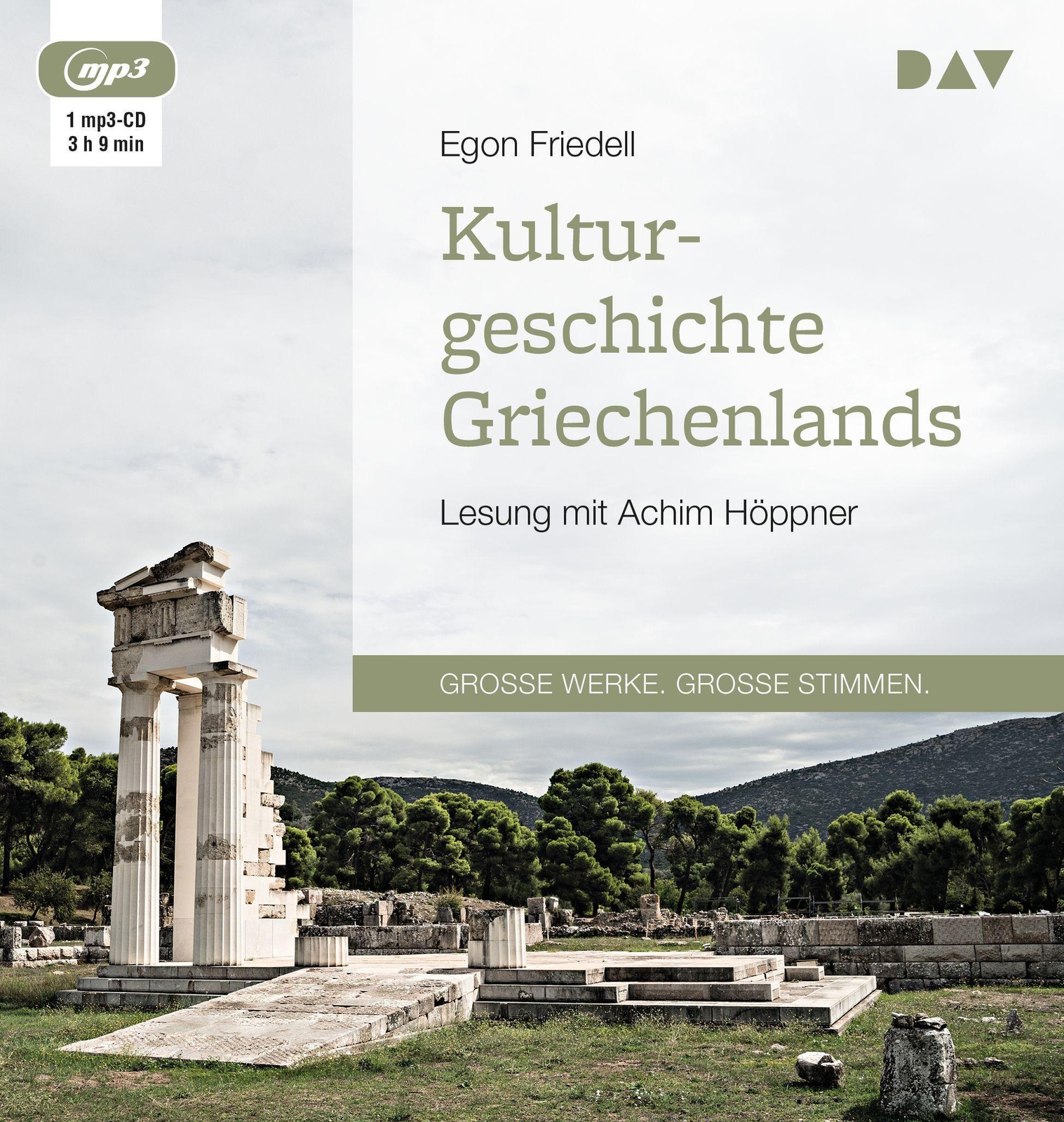 Thumbnail - Egon Friedell | Kulturgeschichte Griechenlands | Mp3 | Deutsch (2018)